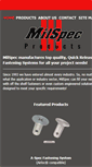 Mobile Screenshot of milspecproducts.net