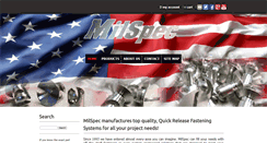 Desktop Screenshot of milspecproducts.com